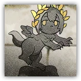 失望の彫像